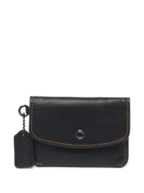 Coach Vintage flap leather wallet