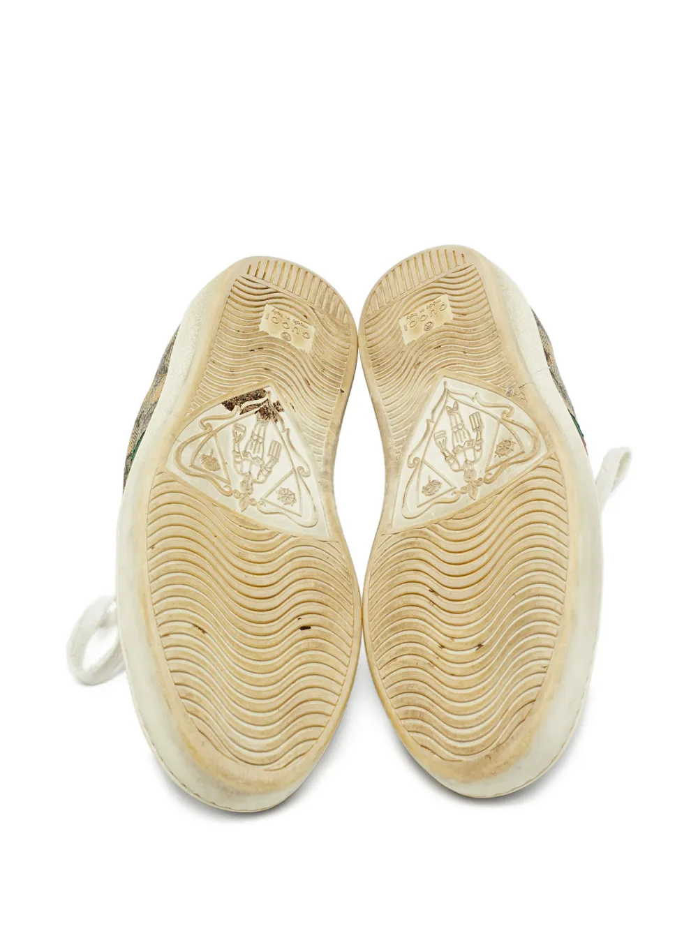 Gucci Pre-Owned tenis Ace Web | Image 2