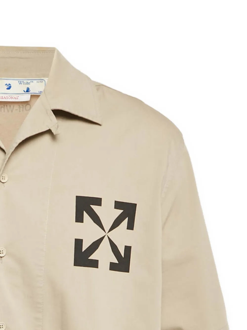 Off-White Pre-Owned camisa con estampado Arrow | Image 2