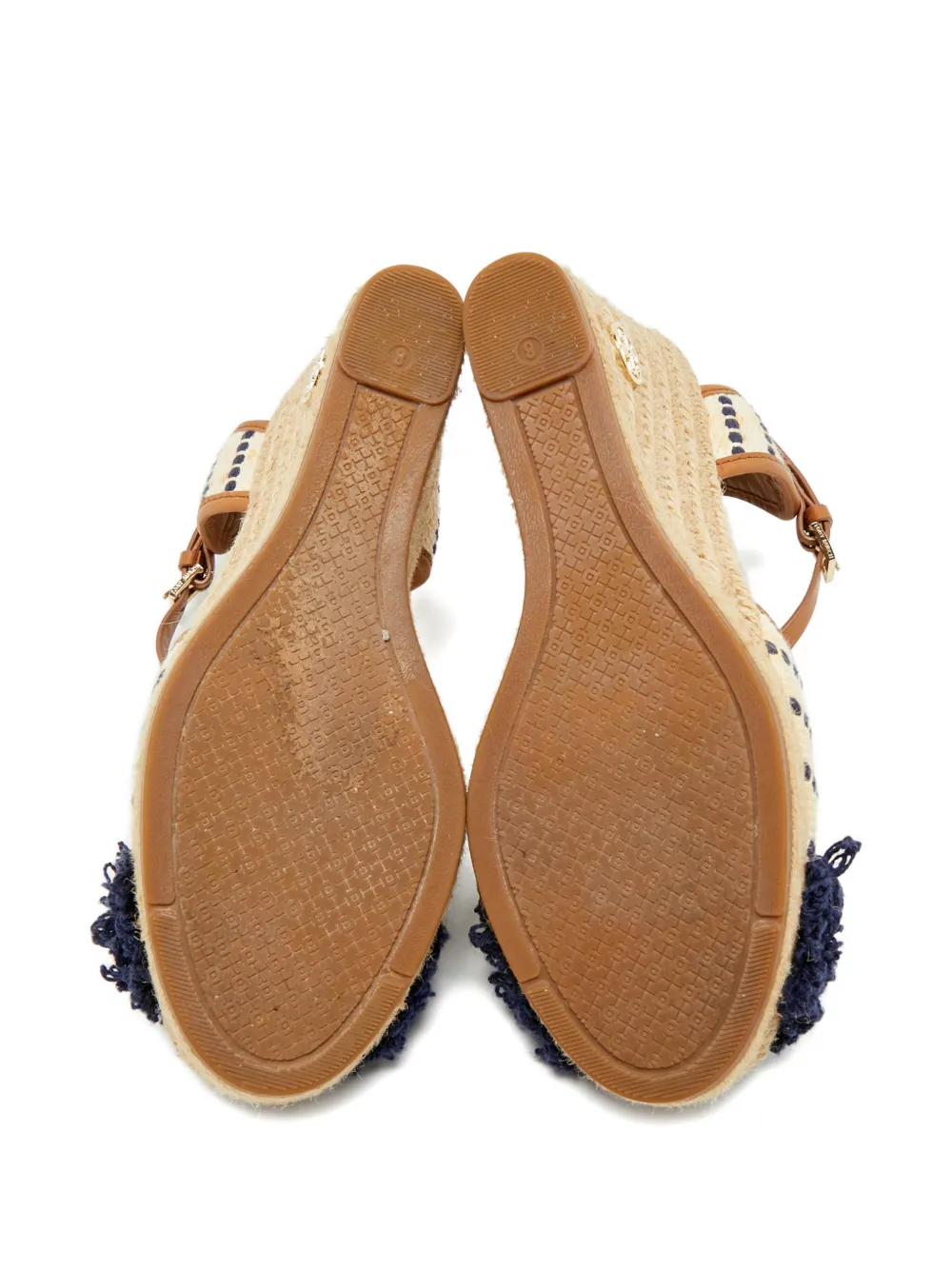 Tory Burch canvas leather wedge espadrilles | Image 2