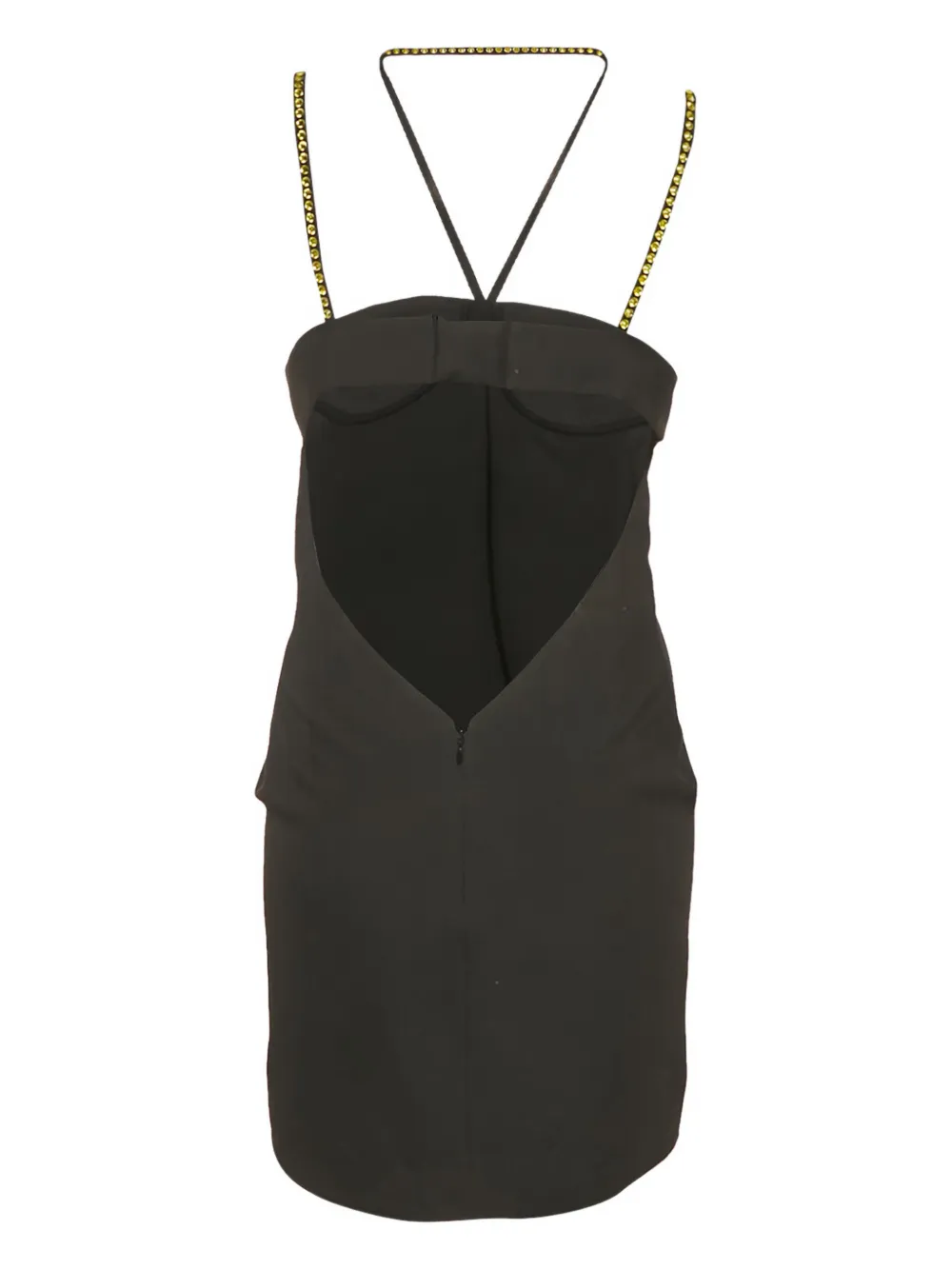 The Attico studded mini dress - Zwart