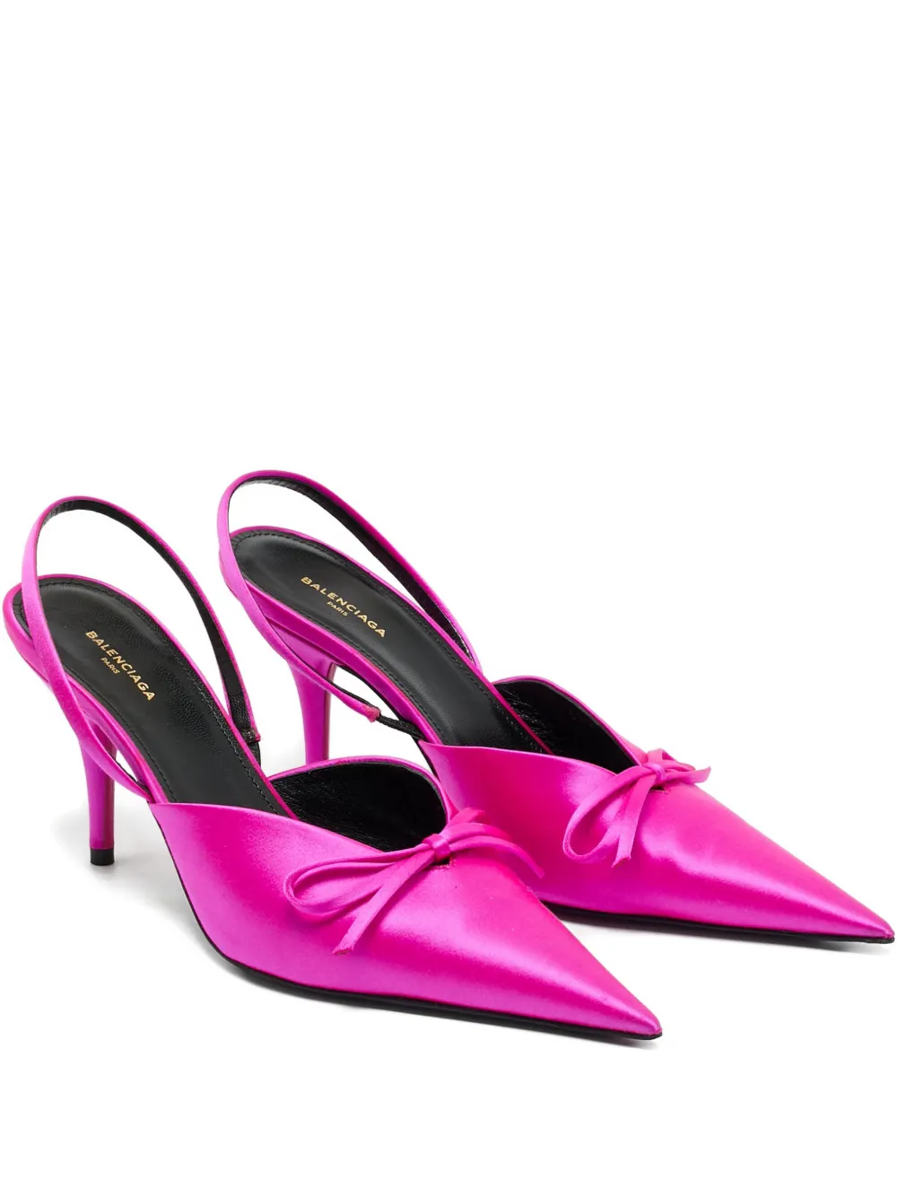 Balenciaga Pre-Owned Knife bow-detail pumps - Rosa