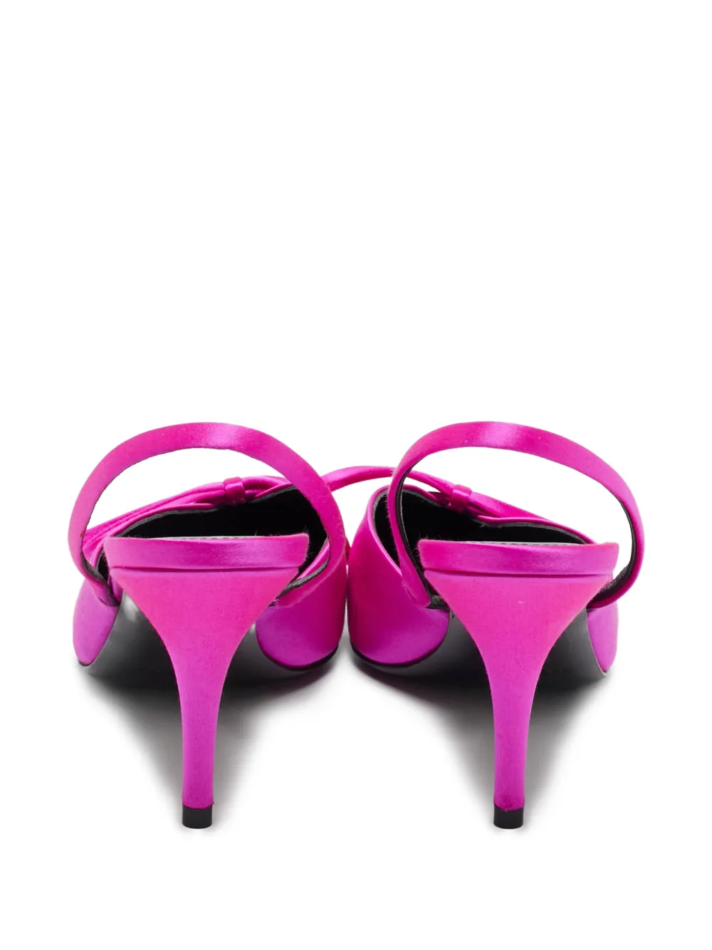 Balenciaga Pre-Owned Knife bow-detail pumps - Roze