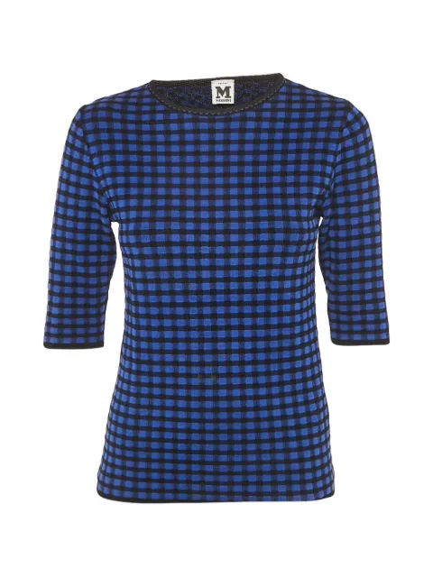 Missoni Pre-Owned knit checks top