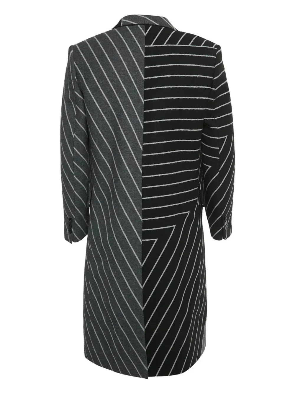 Stella McCartney Pre-Owned striped buttoned coat | Image 2