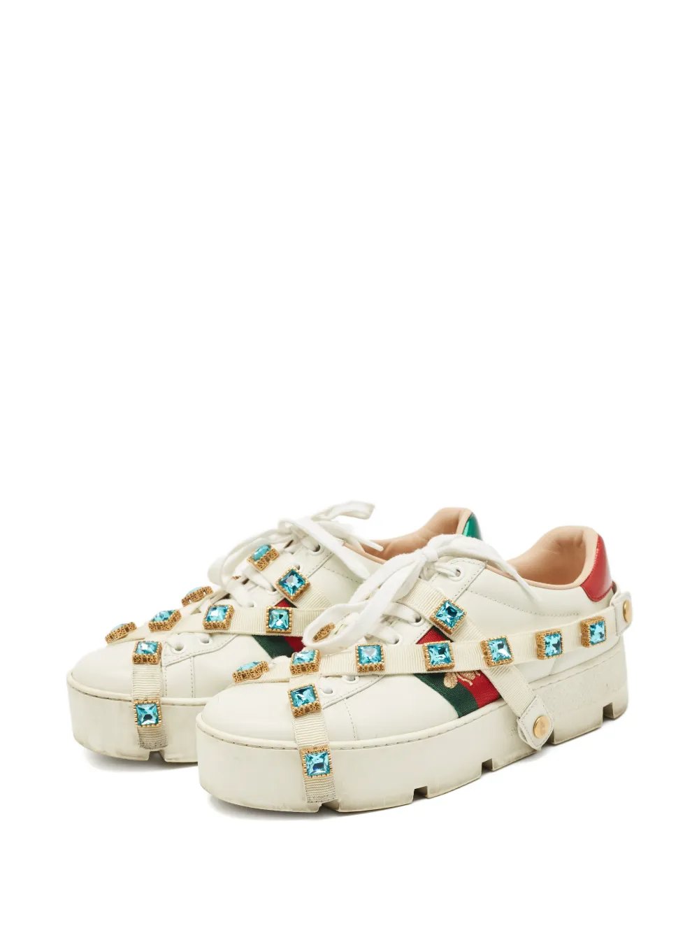 Gucci Pre-Owned Flashtrek Chunky sneakers - Wit
