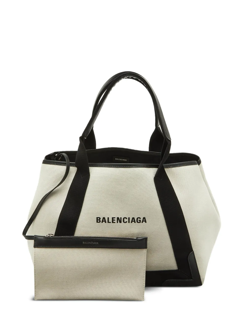 Balenciaga Pre-Owned Borsa tote Cabas media 2008 - Toni neutri