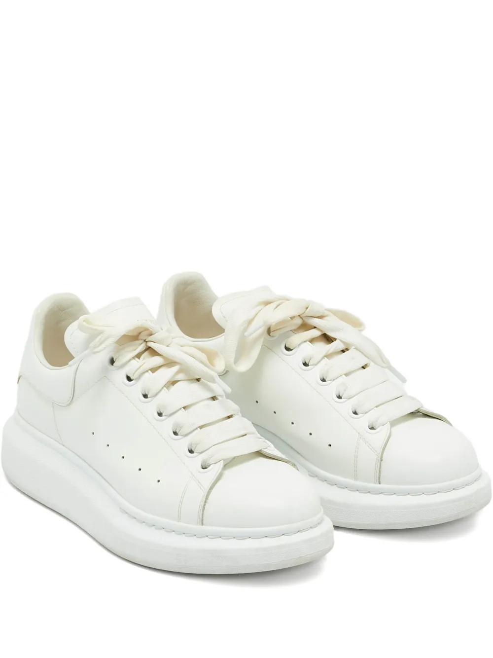 Alexander McQueen Pre-Owned leather sneakers - Weiß