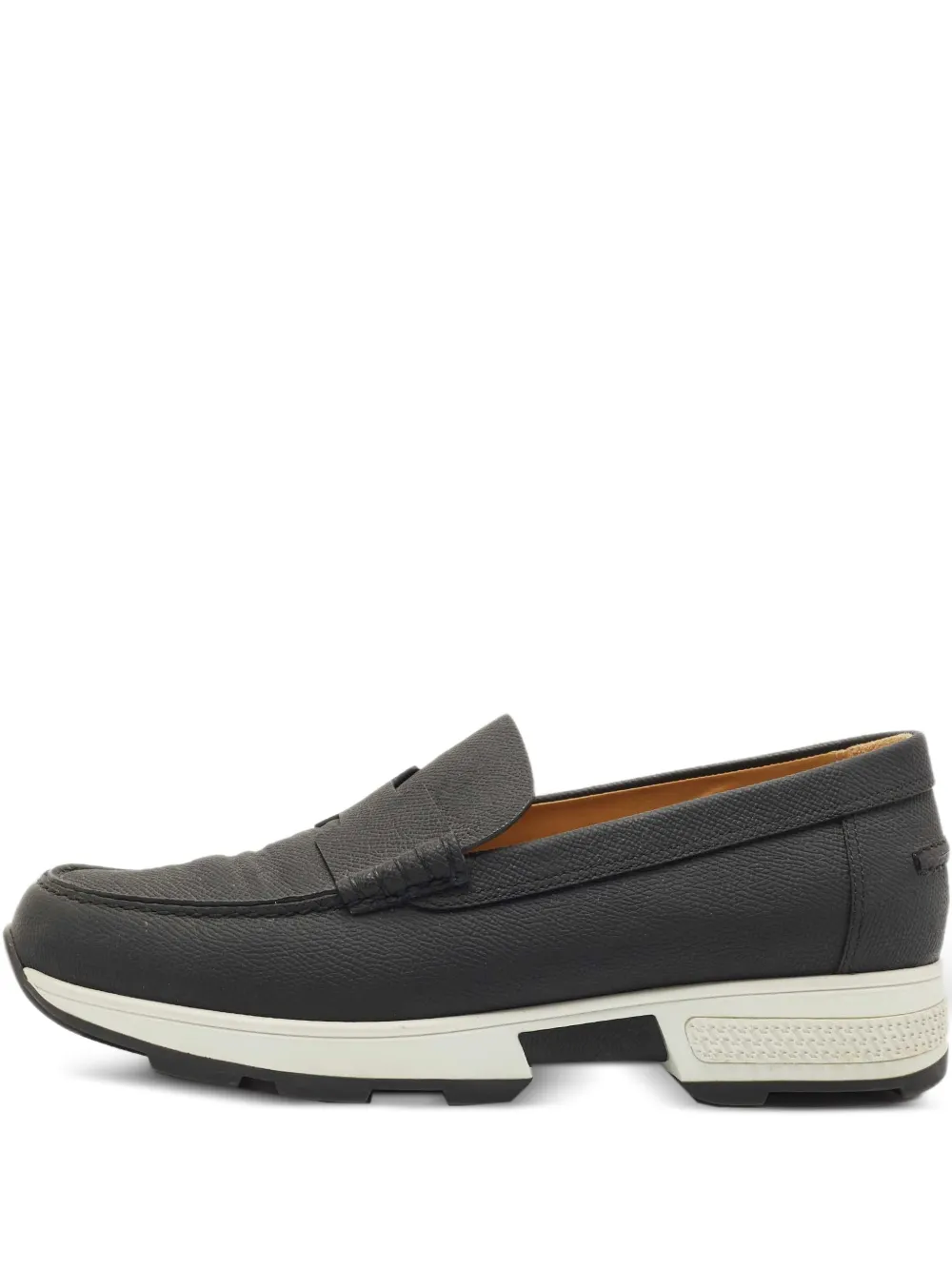 Hermès Pre-Owned Kennedy leather loafers - Schwarz