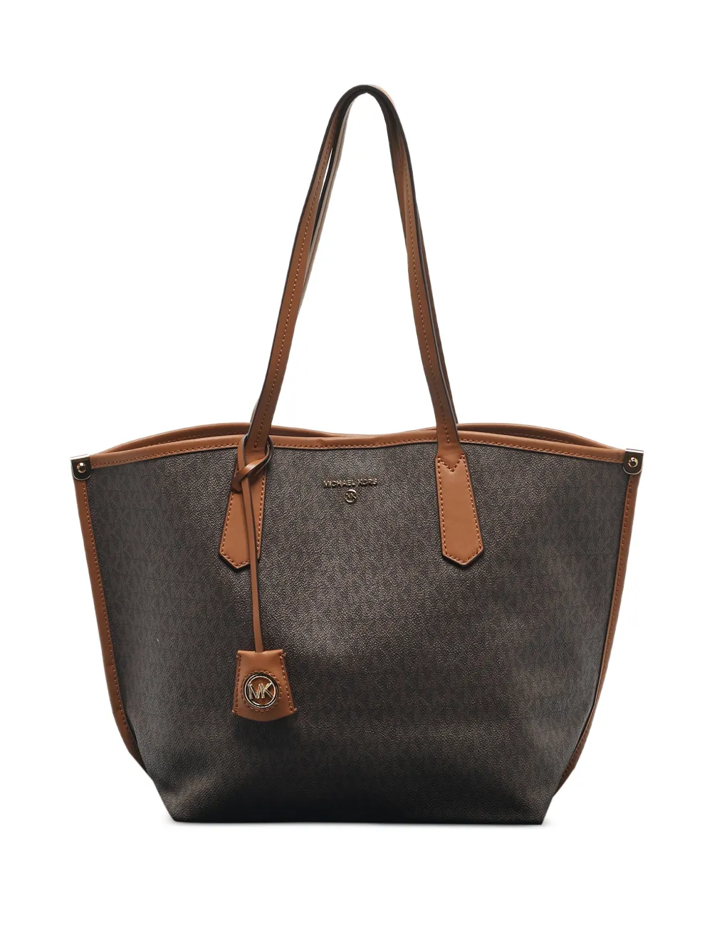 Michael Kors Jane monogram tote bag - Marrone