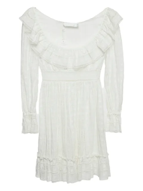 ZIMMERMANN cotton mini dress