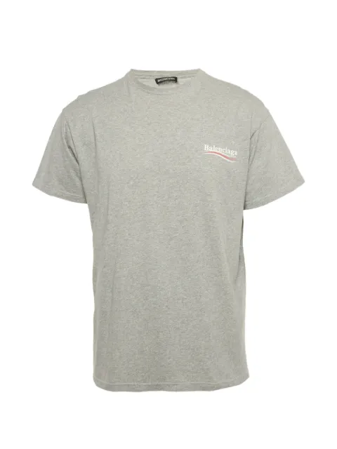 Balenciaga Pre-Owned 2018 logo jersey T-shirt