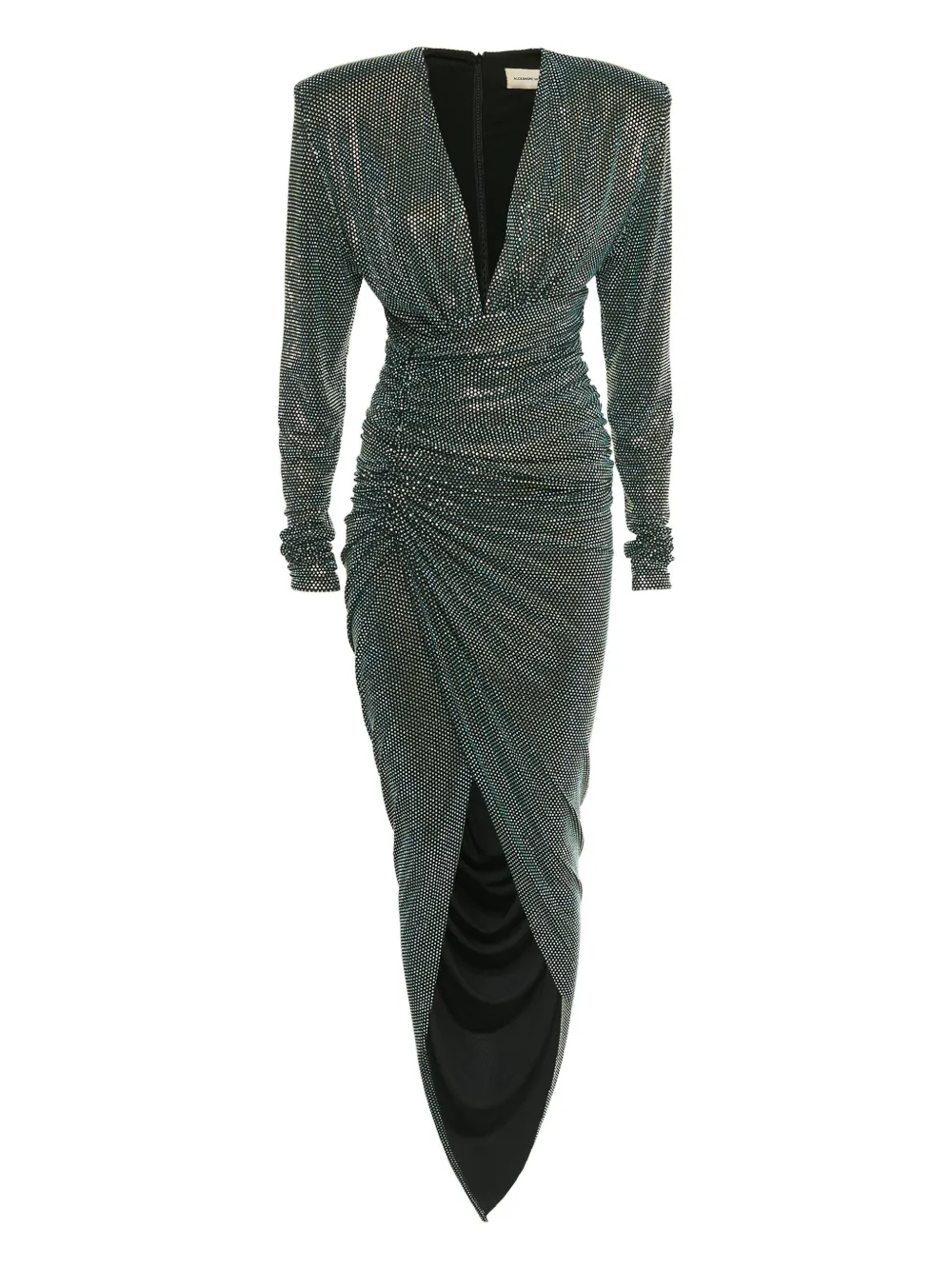 Alexandre Vauthier embellished maxi dress - Verde