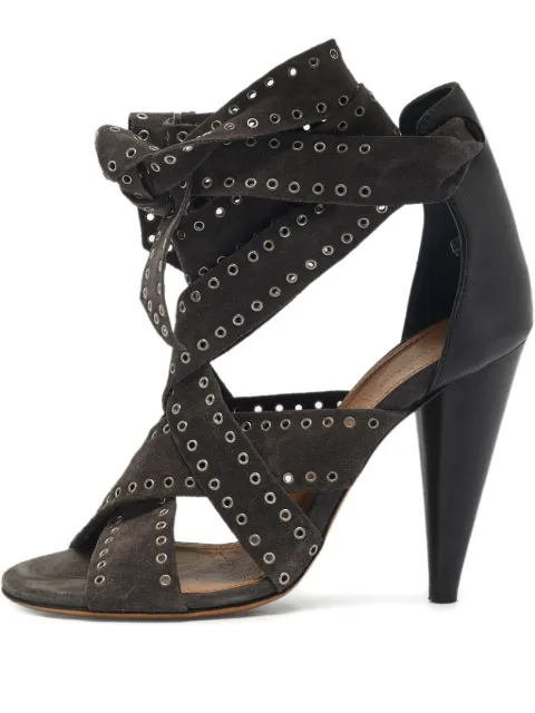 Isabel Marant Vintage Anaid eyelet wrap sandals