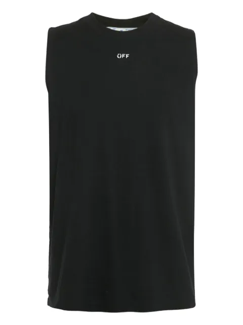 Off-White Pre-Owned logo sleeveless tank top