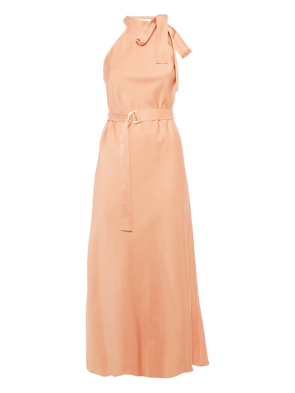 ZIMMERMANN Abito midi con cintura - Arancione