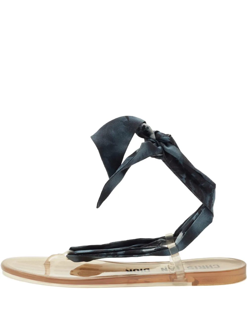 Christian Dior Pre-Owned Kaleidoscope pattern sandals - Blu