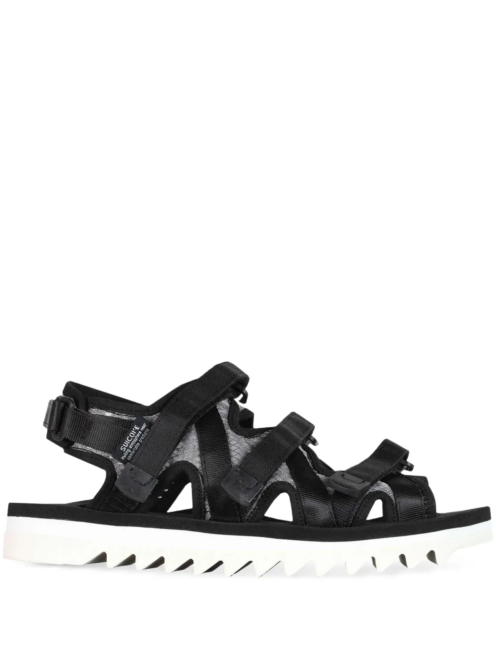 Suicoke Sandali con cinturino - Nero
