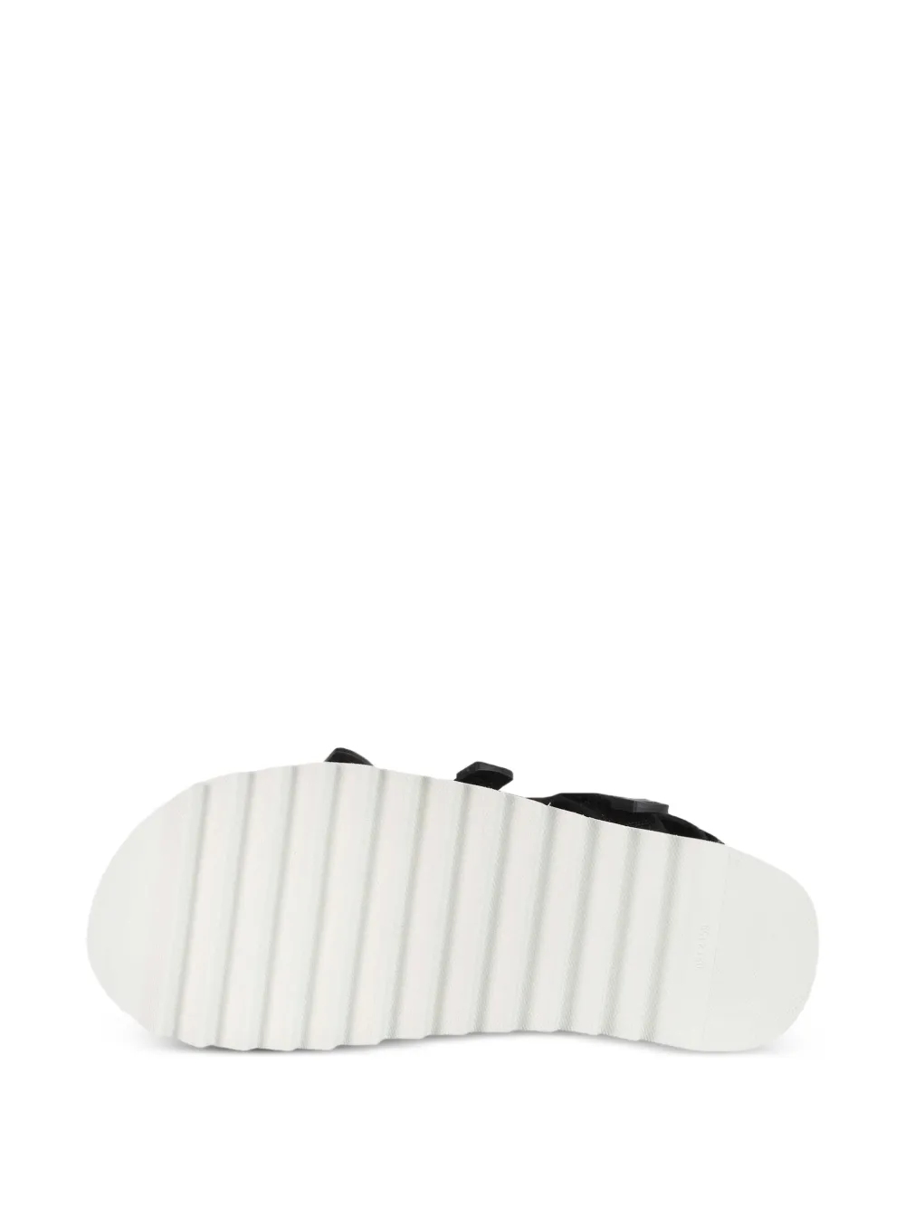 Suicoke Sandalen met bandjes en rits Zwart