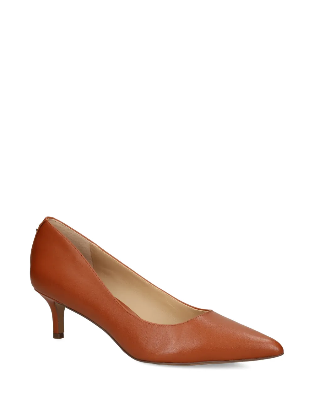 Lauren Ralph Lauren Leren pumps Bruin