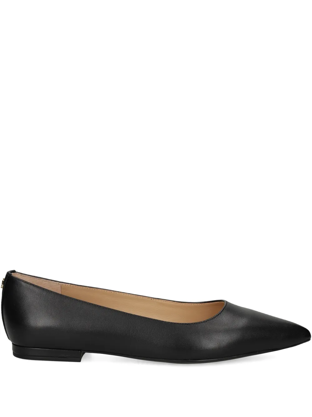 Lauren Ralph Lauren pointed ballet flats - Schwarz