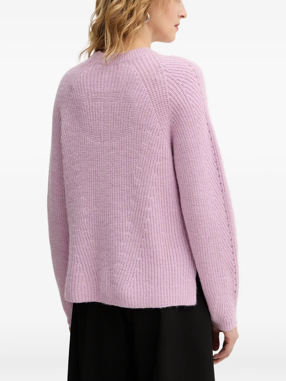 TWINSET Geribbelde sweater Roze