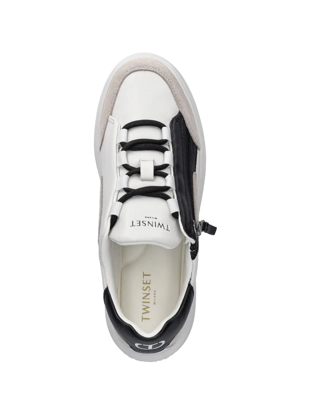 TWINSET Sneakers met colourblocking Wit