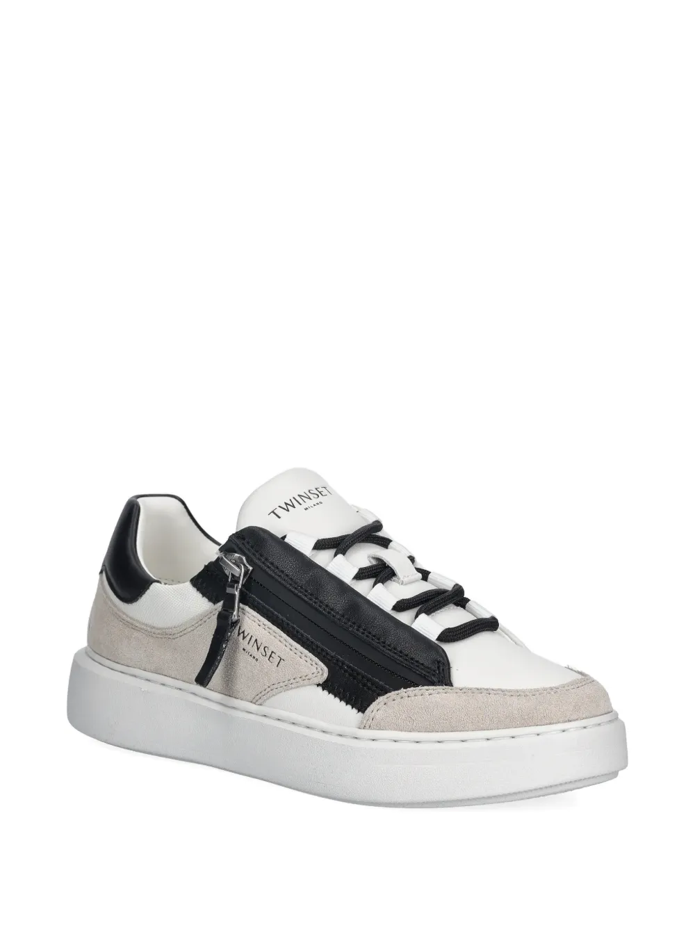 TWINSET Sneakers met colourblocking Wit
