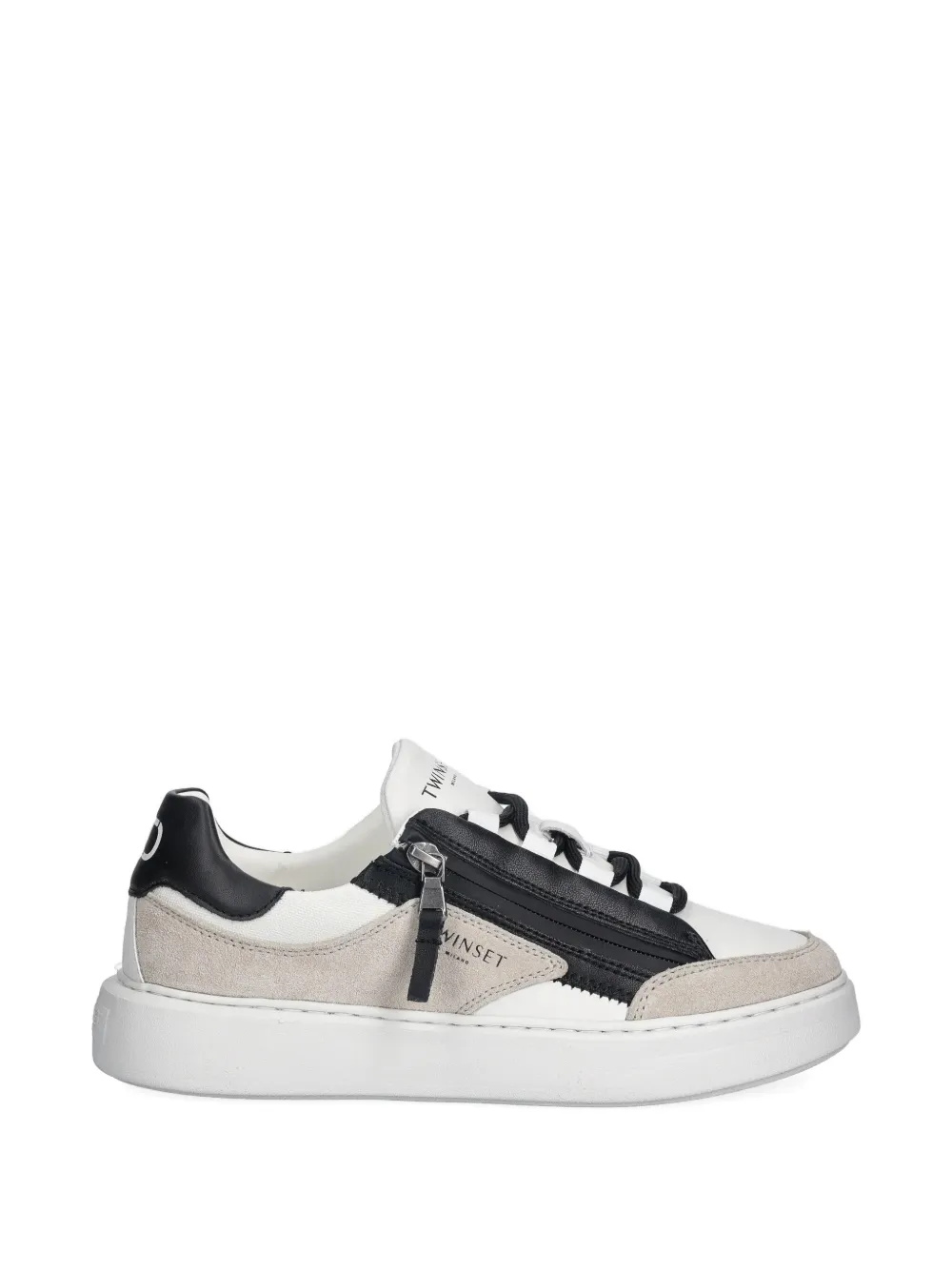 TWINSET Sneakers met colourblocking Wit