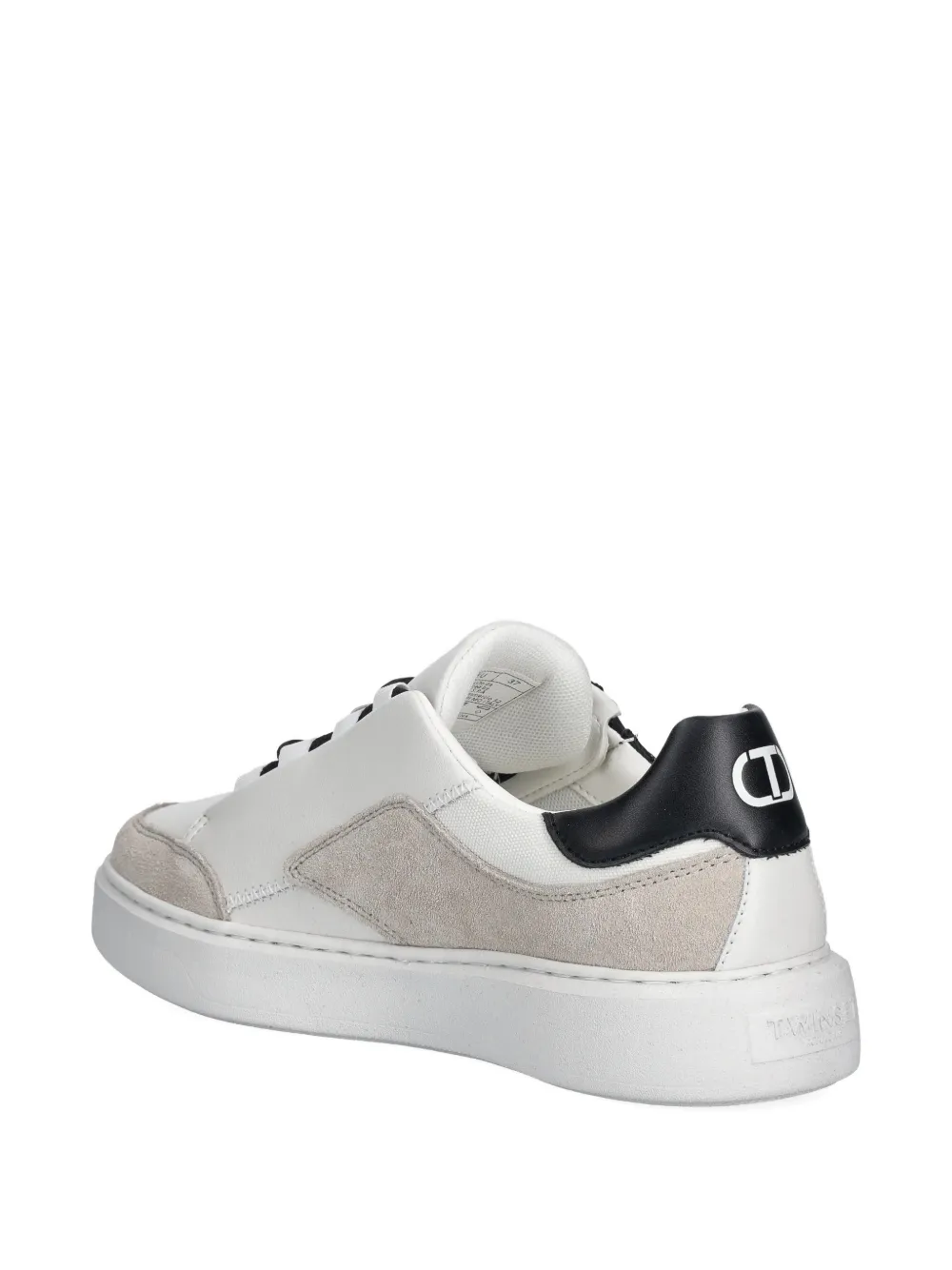 TWINSET Sneakers met colourblocking Wit