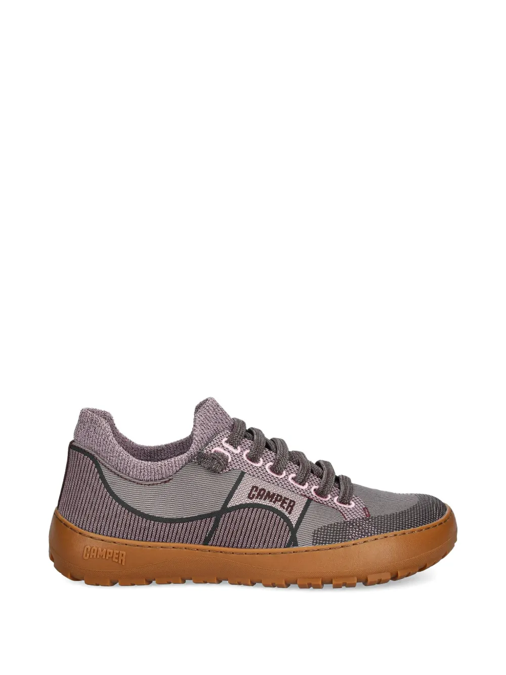 Camper Peu Serra lace-up panelled sneakers - Grigio