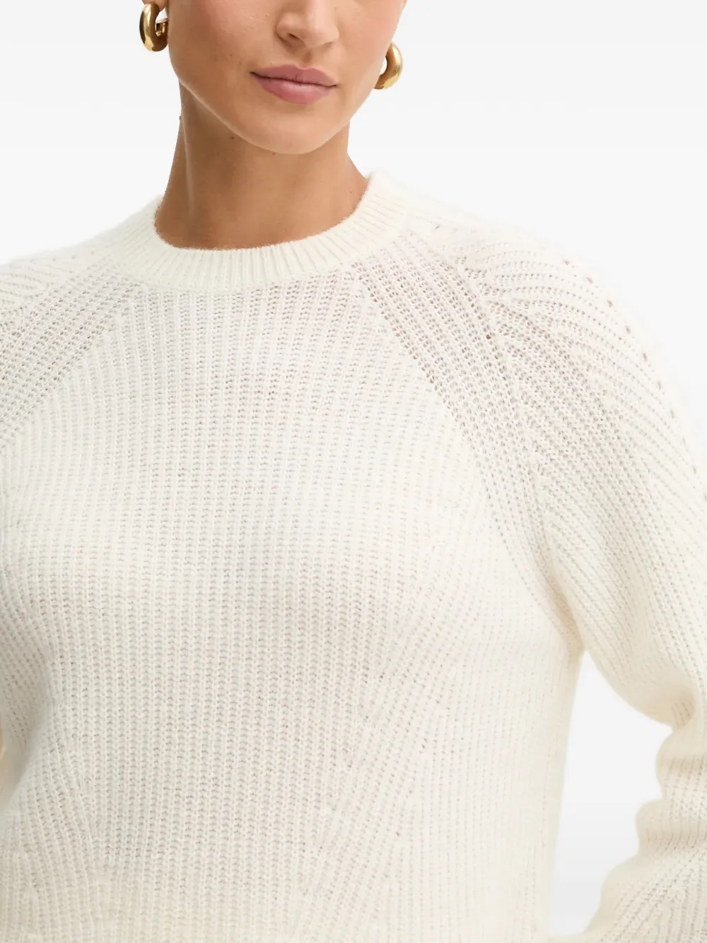 TWINSET Trui met textuur Wit