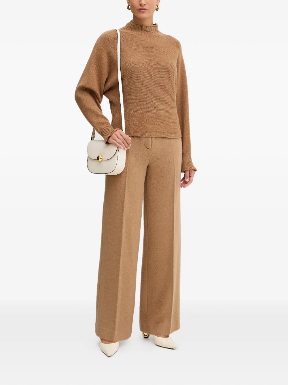 Mock-Neck Sweater