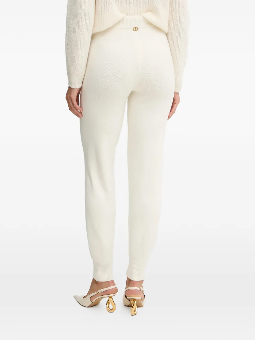  Twinset Patch-pocket Trousers - Neutrals 