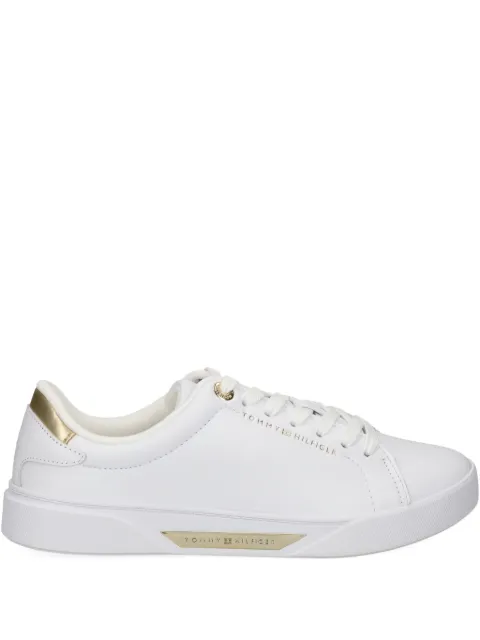 Tommy Hilfiger logo-detail leather sneakers