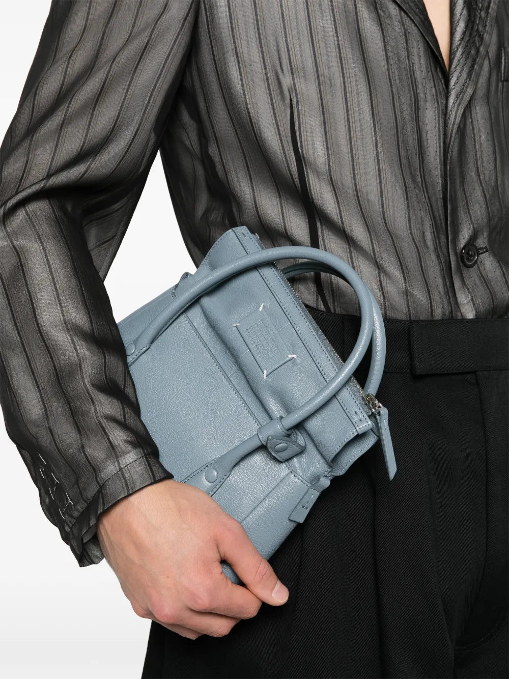 Maison Margiela 5AC kleine shopper Blauw