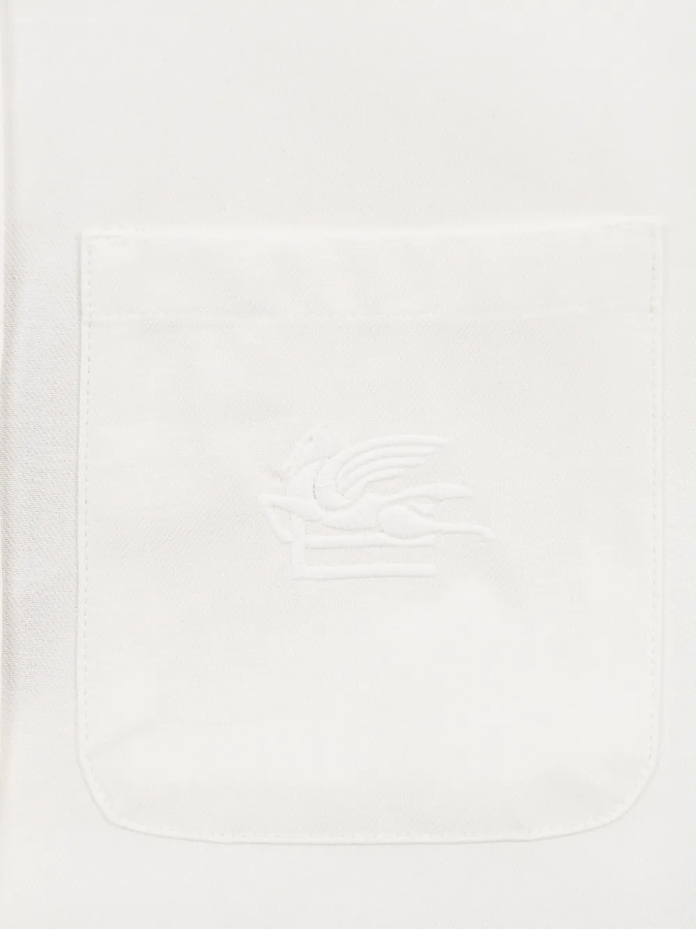 ETRO KIDS Shirt met logo Wit