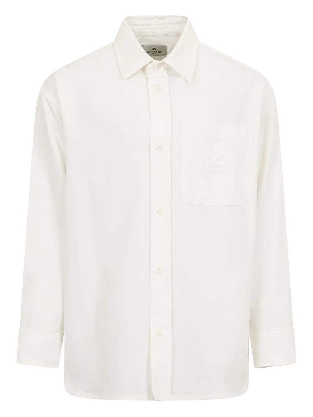 ETRO KIDS logo-detail shirt - Bianco
