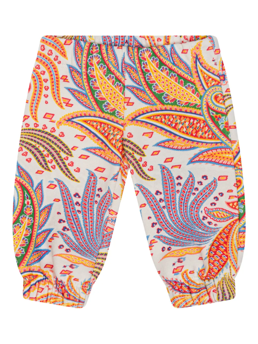 ETRO KIDS paisley-print trousers - Arancione