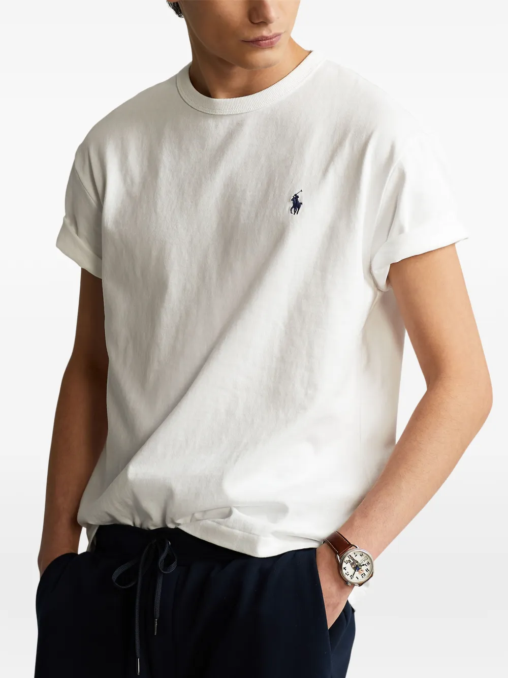 Polo Ralph Lauren T-shirt met logo Wit