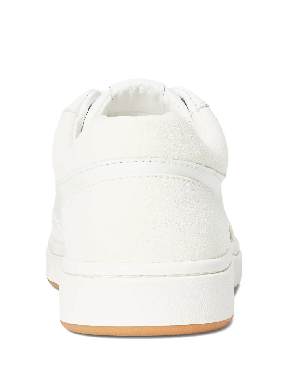 Polo Ralph Lauren round-toe lace-up sneakers Wit