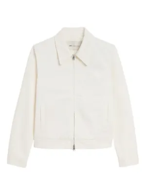 Acne Studios Wool zip-up Jacket | Neutrals | FARFETCH