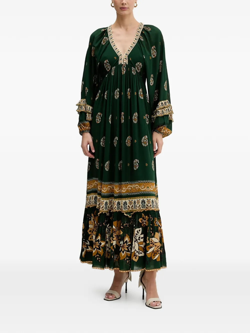 FARM Rio Ayla maxi dress - Verde