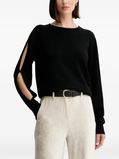 TWINSET cut-out sleeves top