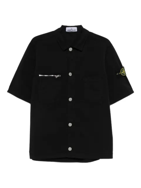 Stone Island chemise à manches courtes et poche zippée