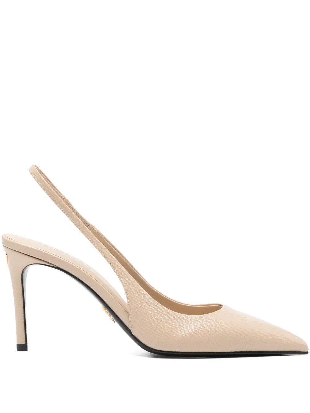 Prada slingback-strap pointed pumps | Neutrals | Image 1