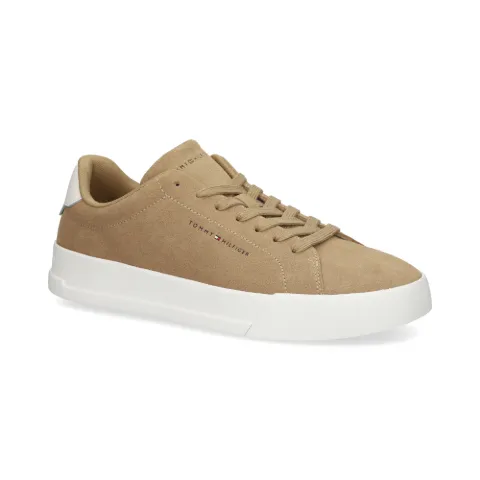 Tommy Hilfiger lace-up suede sneakers