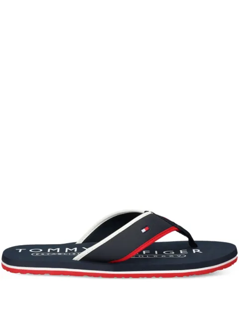 Tommy Hilfiger striped slides