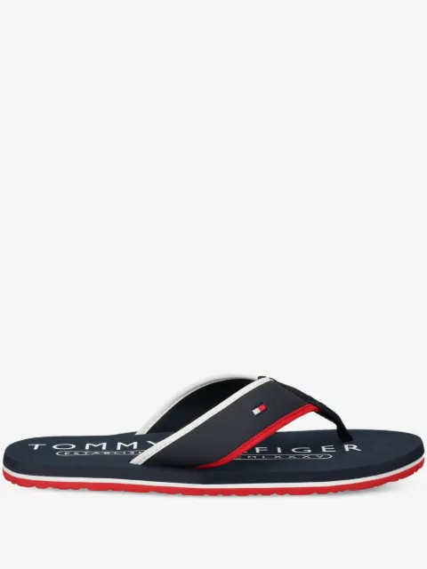Tommy Hilfiger striped slides