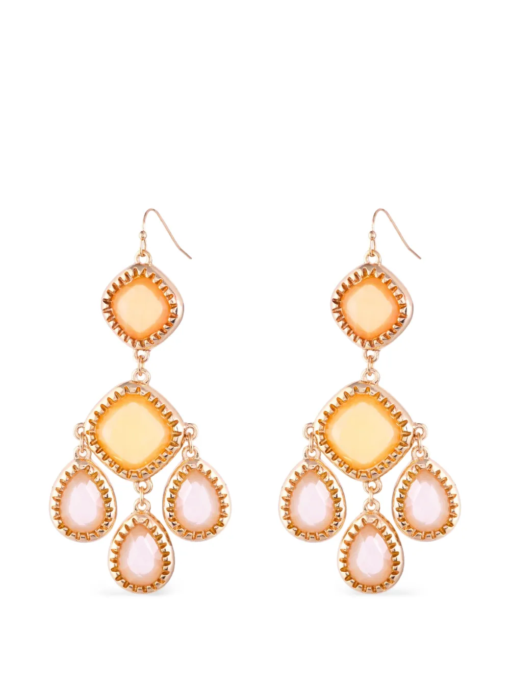 Susan Caplan Vintage 1990s drop earrings - Oro